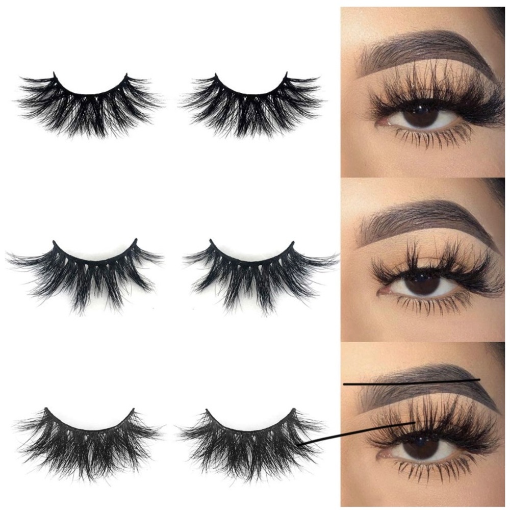 3D Mink Eyelashes Set